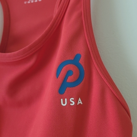 Peloton | Women's Red High Neck Sports Bra (Size Small) - Picture 5 of 11